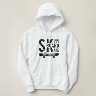 Hoodie T-Shirts Tough Boy/Girl Skateboard New York