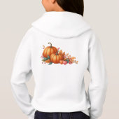 Hoodie-Unisex herfsthoodie (Achterkant)