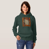 Hoodie Unisex - Wisconsin Supper Club Map (Voorkant volledig)
