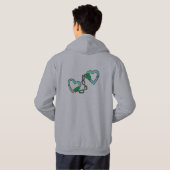 Hoodie Valentijnsdag voor cadeau (Achterkant volledig)
