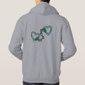 Hoodie Valentijnsdag voor cadeau (Achterkant)