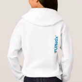 Hoodie van kind, kippeneieren van FUNetix (Achterkant)