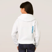 Hoodie van kind, kippeneieren van FUNetix (Achterkant volledig)