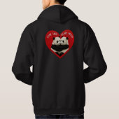 Hoodie van Panda Valentijns (Achterkant)
