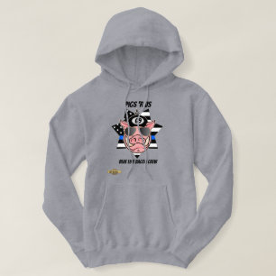 hoodie " Varkens ' r us " - bemanning van blauwe l
