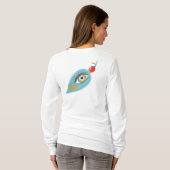 hoodie vogel t-shirt (Achterkant volledig)