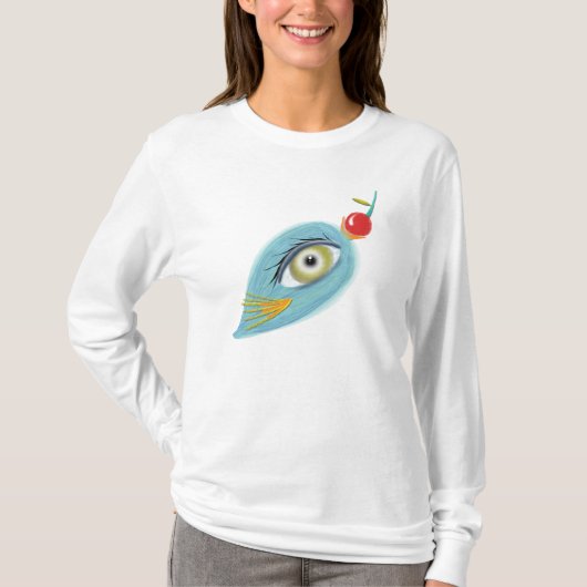 hoodie vogel t-shirt (Voorkant)