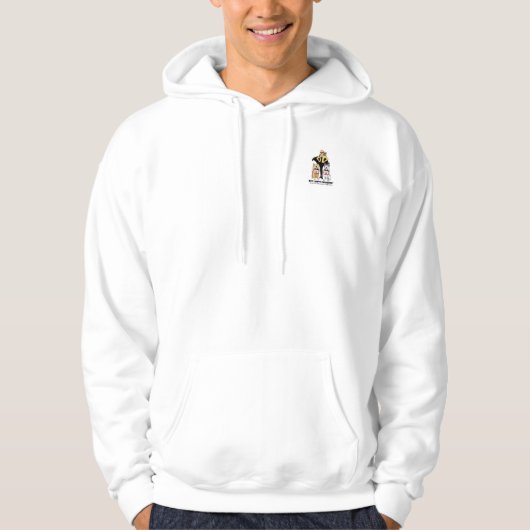 Hoodie voor de Mannen Pet Safety Crusader (Voorkant)