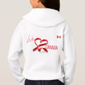 Hoodie - Wij houden van Canada (Achterkant)