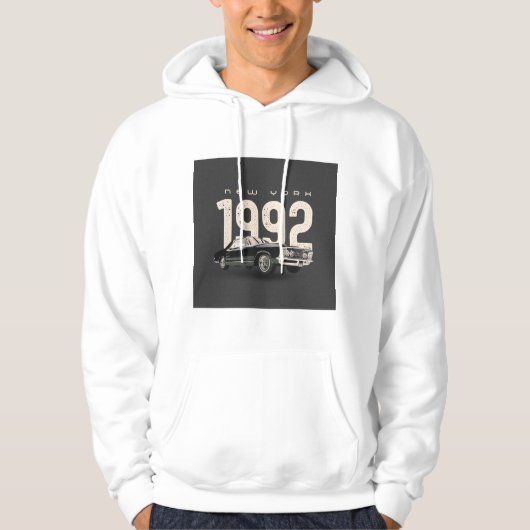 Hoodies for Man - Hoodie New York 1992 (Voorkant)