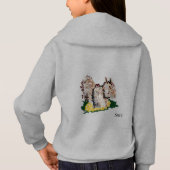 Hoodies Girls: Winters Gathering (Achterkant)