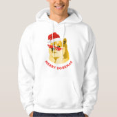 Hoodies with Dogehoek Merry Cryptmas (Voorkant)