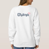 Hoodies Women Ohana Stitch (Achterkant)