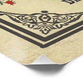 Hoodoo Almanac 2025 Hoesje Art Glossy Poster (Hoek)