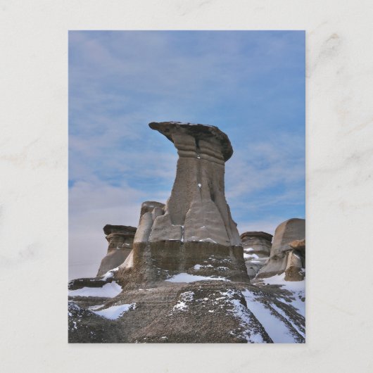 Hoodoo Canada Ansichtkaart Feestdagenkaart (Voorkant)