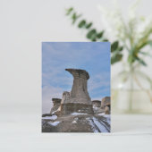 Hoodoo Canada Postcard Feestdagenkaart (Staand voorkant)