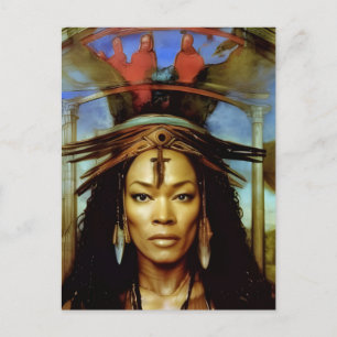 Hoodoo Priestess Briefkaart