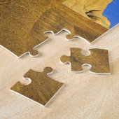 Hoodoos bij Drumheller Alberta, Canada 2 Legpuzzel (Zijkant)
