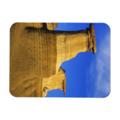 Hoodoos bij Drumheller Alberta, Canada 2 Magneet (Horizontaal)