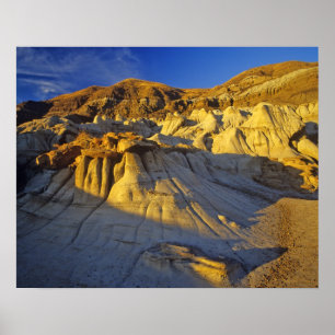 Hoodoos bij Drumheller Alberta, Canada Poster