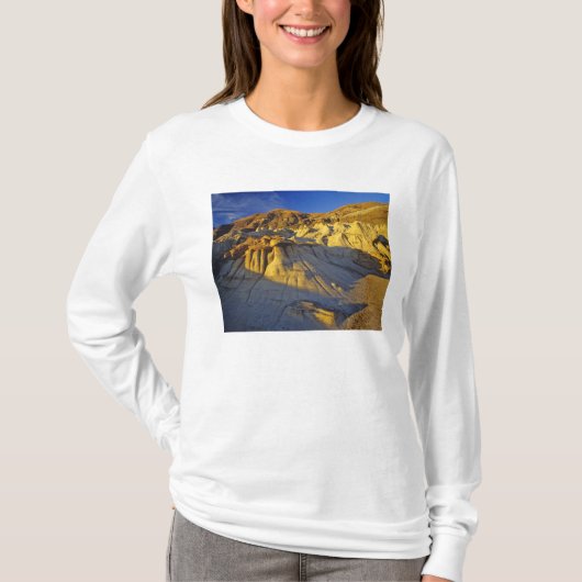 Hoodoos bij Drumheller, Alberta, Canada T-shirt (Voorkant)