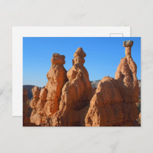 Hoodoos van Bryce Canyon National Park Natuur Foto Briefkaart