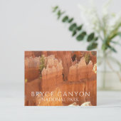 Hoodos of Bryce Canyon National Park Briefkaart (Staand voorkant)