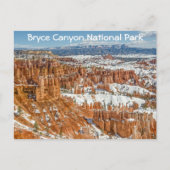 Hoodos op het nationale park Sunset Point Bryce Ca Briefkaart (Voorkant)