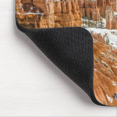 Hoodos op het nationale park Sunset Point Bryce Ca Muismat (Hoek)