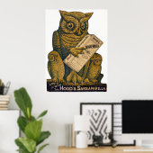 Hood's Sarsaparilla Restorative Tonic. Poster (Thuiskantoor)