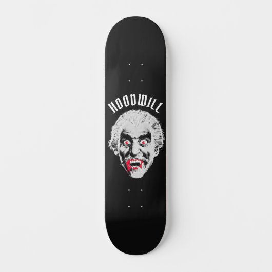 Hoodwill x Jess Fran Persoonlijk Skateboard (Voorkant)