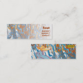 Hoody Fox - Skinny Mini Visitekaartje (Voorkant / Achterkant)