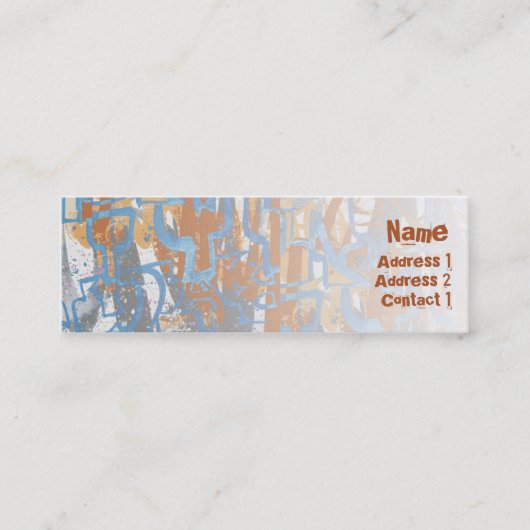 Hoody Fox - Skinny Mini Visitekaartje (Voorkant)