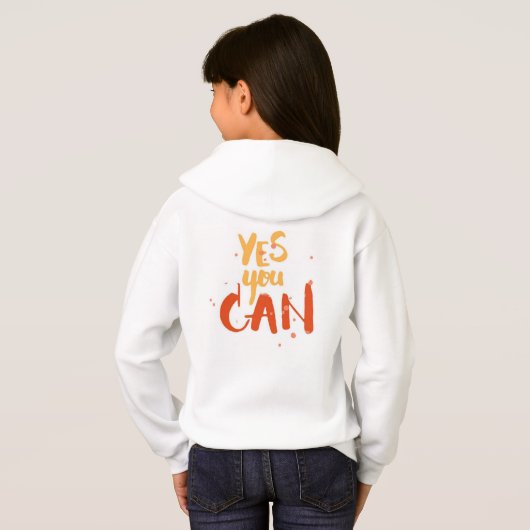 Hoody voor meisjes (Achterkant volledig)