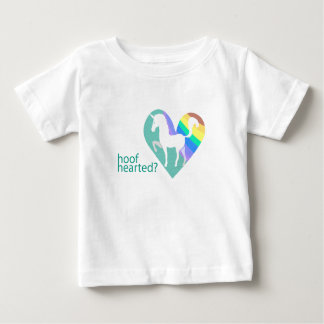 Hoof Hearted Toddler Unicorn Rainbow shirt
