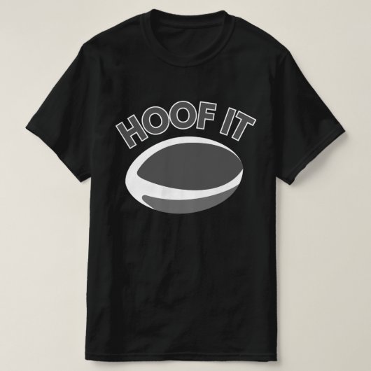 Hoof It - Rugby T-shirt (Design voorkant)