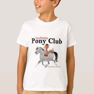 Hoofbeats Pony Club Dapped Gray T-shirt