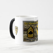Hoofbribribribribrigadier van de afdeling Cavalry Magische Mok (Voorkant links)