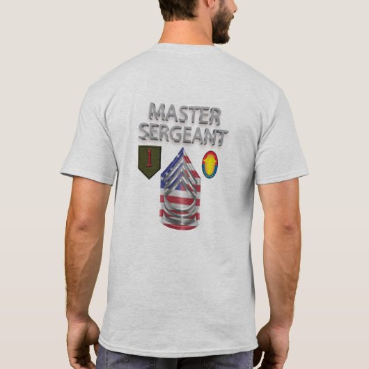 Hoofbribrisersergeant infrastructuur t-shirt (Achterkant)