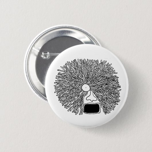 hoofd7 ronde button 5,7 cm (Voorkant /achterkant)