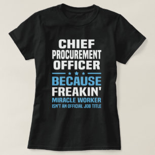 Hoofd Aanbestedingen T-shirt