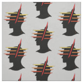 Hoofd Abstract Stof (Swatch)