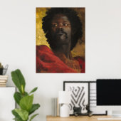 Hoofd Abyssinia - Henri Regnault Fine Art Poster (Thuiskantoor)