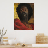 Hoofd Abyssinia - Henri Regnault Fine Art Poster (Keuken)