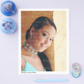 Hoofd Actor/Model met hervatte versie 2 Flyer (Enkel)