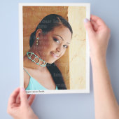 Hoofd Actor/Model met hervatte versie 2 Flyer (Hand)