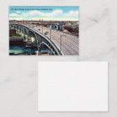 Hoofd Ave. Bridge, Cleveland, Ohio  Briefkaart (Voorkant / Achterkant)