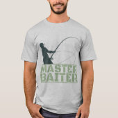 Hoofd Baiter Shirten voor mannen, Gevist T-shirt F (Voorkant)