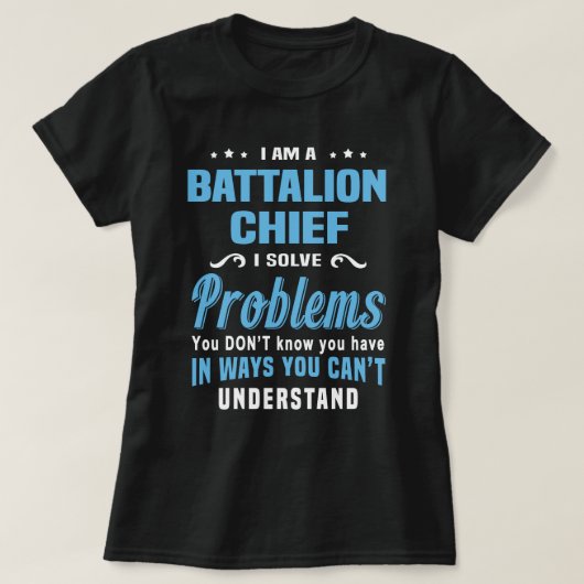 Hoofd bataljon t-shirt (Design voorkant)