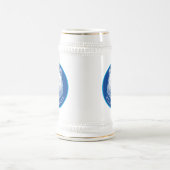 Hoofd beer, vrij en vrij, handtekening afbeelding bierpul (Center)